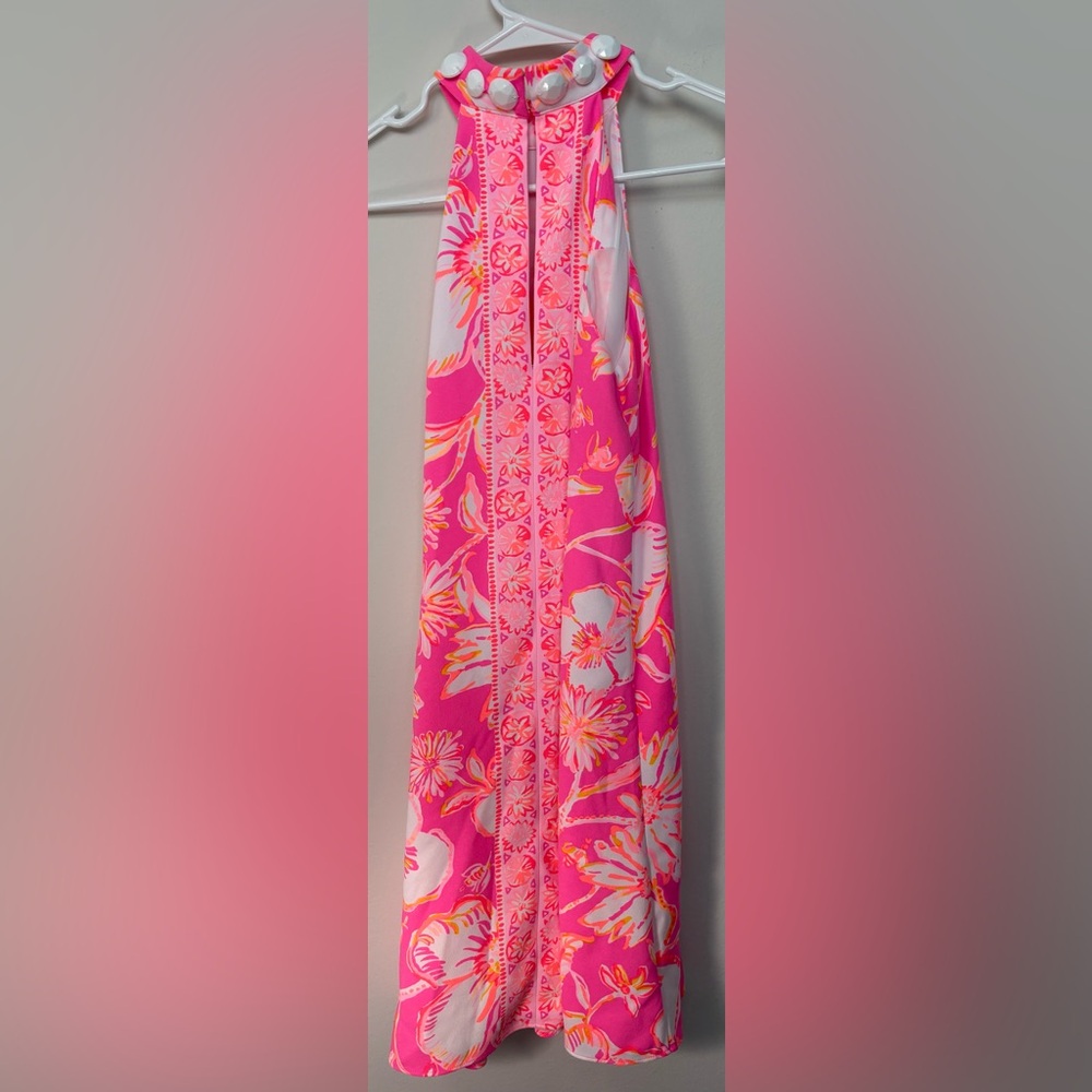 NWT Lilly Pulitzer Women’s Pink Beachy Alli Dress Size XS sku#117 - Picture 8 of 12